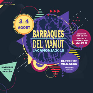 Barraques del Mamut, La Canonja, 2018