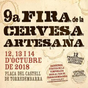 9a Fira de la Cervesa Artesana de Torredembarra, 2018