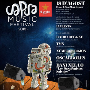 Capsa Music Festival, Sant Magí, Tarragona, 2018