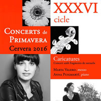 Concert 'Caricatures', amb Marta Valero i Anna Puigmartí