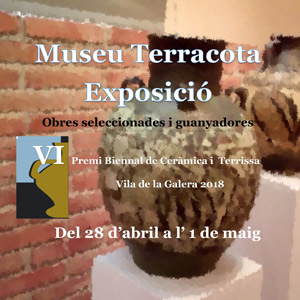 Exposició 'VI Premi Biennal de Ceràmica i Terrissa. Vila de la Galera 2018' - La Galera 2018