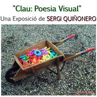 Exposició 'Clau: poesia visual' de Sergi Quiñonero