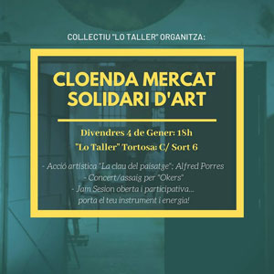 Cloenda Mercat Solidar d'Art - Tortosa 2019