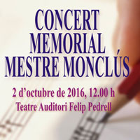 Concert Memorial Mestre Monclús - Tortosa 2016