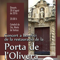 Concert restauració Porta de l'Olivera - Tortosa 2016