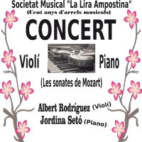 Concert 'Les sonates de Mozart' - La Lira Ampostina 2016 