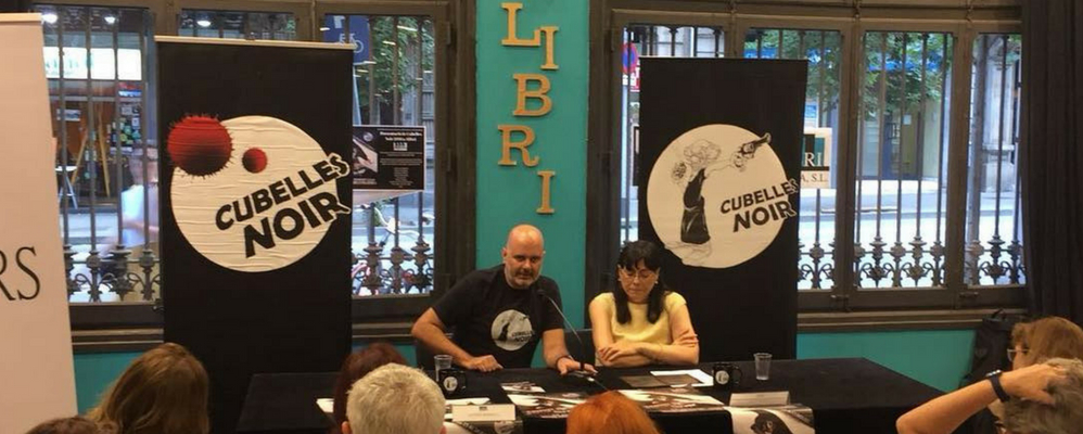 Presentació de Cubelles Noir 2018 a Alibri Llibreria, Barcelona.