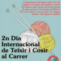 Dia Internacional de Teixir i Cosir al carrer