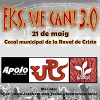 Eks, we can! 3.0 - Raval de Cristo, Roquetes 2016