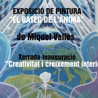 Exposició de pintura 'El batec de l'ànima', de Miquel Vallès 