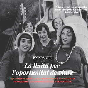 Exposició 'La lluita per l'oportunitat de viure'