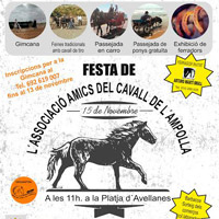 Festa de l'Ass. Amics del Cavall de L'Ampolla - 2015