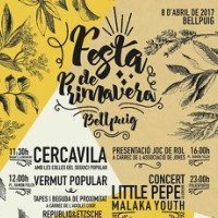 Bellpuig, Festa de la Primavera, abril, Pla d'Urgell, 2017, Surtdecasa Ponent, fira i festa