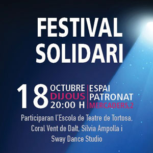 Festival Solidari per Mans Unides - Tortosa 2018