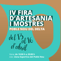 IV Fira d'Artesania i Mostres - Poble Nou del Delta 2017