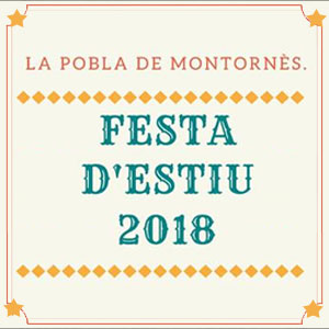 Festa Major, La Pobla de Montornès, 2018