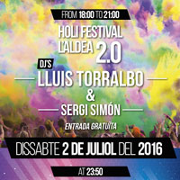 Holi Festival L'Aldea 2.0 - 2016