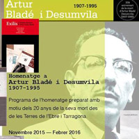 Homenatge Artur Bladé i Desumvila - 20 anys