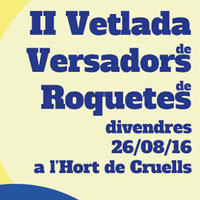 II Vetlada de versadors de Roquetes - 2016