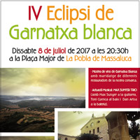 IV Eclipsi de Garnatxa Blanca - La Pobla de Massaluca 2017