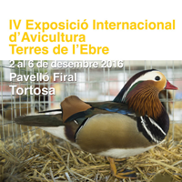 IV Exposició Internacional d'Avicultura Terres de l'Ebre - Tortosa 2016