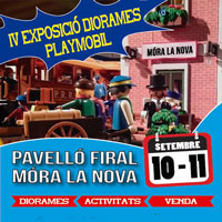 IV Exposició de Diorames de Playmobil - Móra la Nova 2016