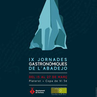 IX Jornades gastronòmiques de l'abadejo - Tortosa 2016 