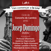 Concert de cambra amb Josep Domingo - La Lira Ampostina 2016 