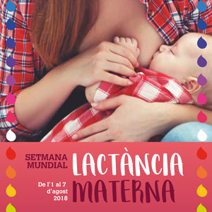 Setmana de la lactància materna, Hospitalet de l'Infant, 2018