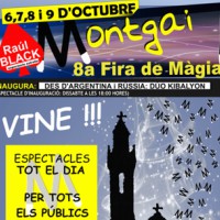 Montgai Màgic, fira màgia al carrer, octubre, Noguera, Montgai, Surtdecasa Ponent, 2016