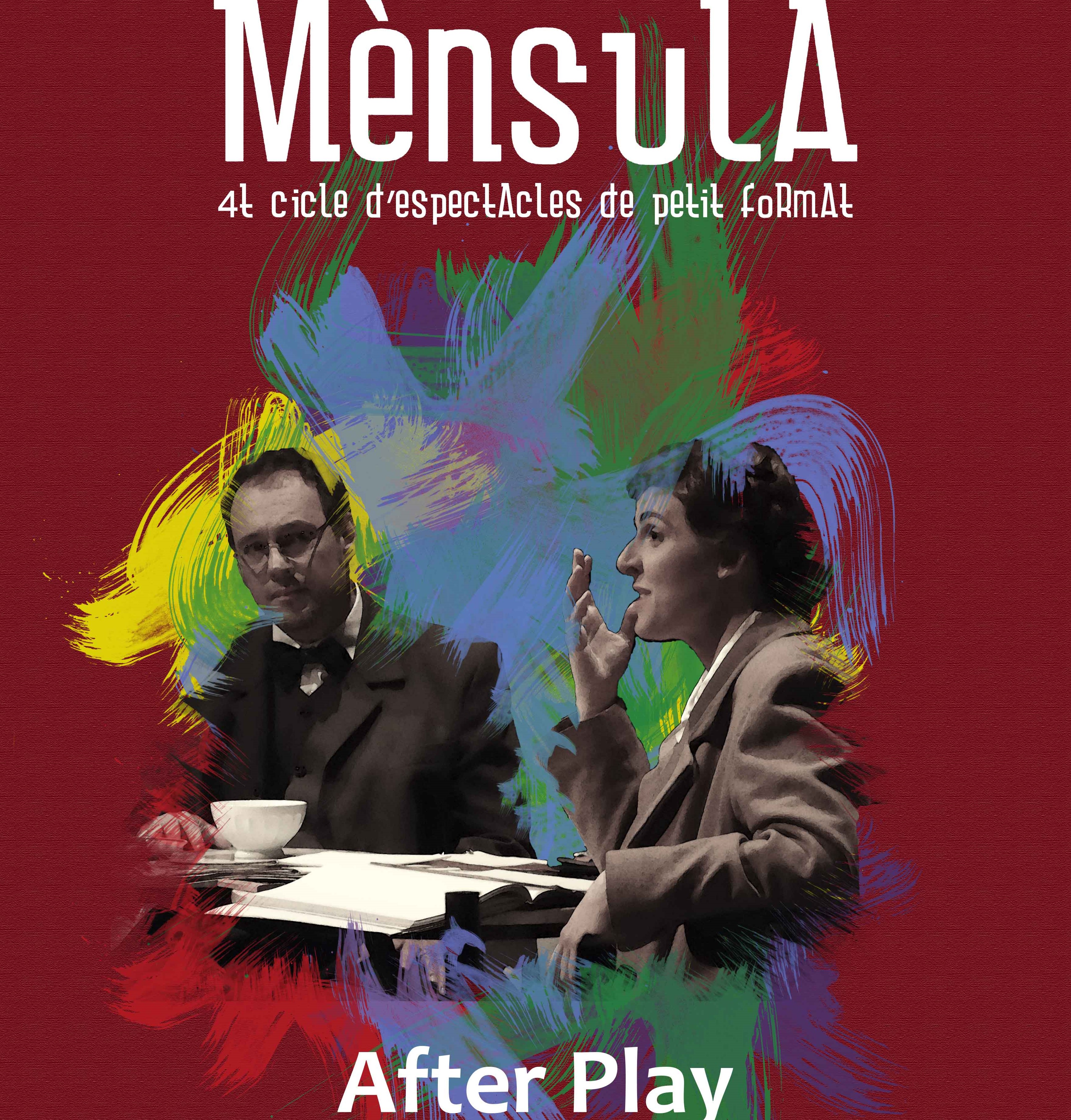 Fragment del cartell de l'obra 'After Play' de Teatre de Butxaca