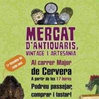 mercat, antiguitat, vintage, artesania, Cervera, Segarra, setembre, 2016, Surtdecasa Ponent
