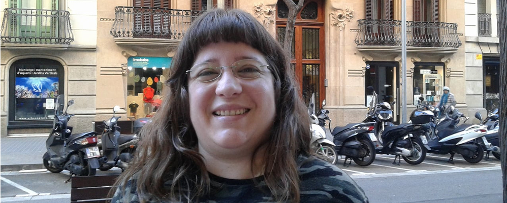 Mireia Redondo, autora de "Tal com raja" (Barcelona, 07/03/2018)
