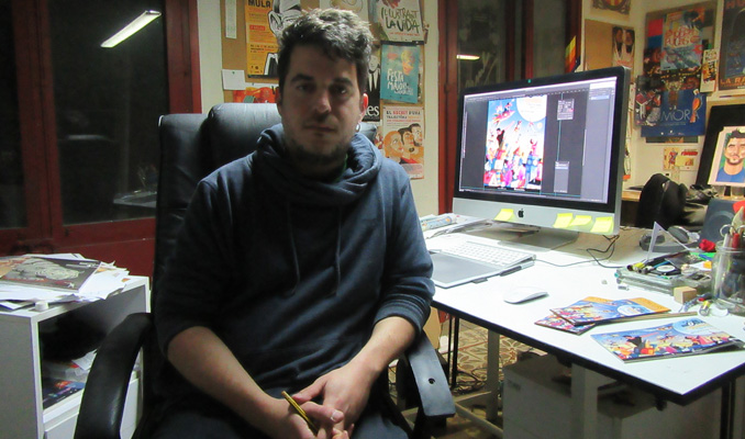 Xavier Mula, il·lustrador i dissenyador gràfic