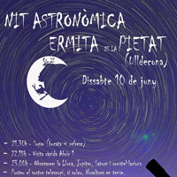 Nit astronòmica a l'Ermita de la Pietat - Ulldecona 2017