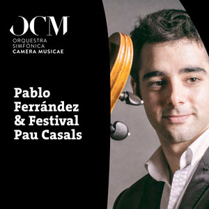 Concert, Orquestra Simfònica Camera Musicae, Pablo Ferrández al Festival Internacional de Música Pau Casals, 2018
