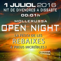 Open night, rebaixes, comerç, Mollerussa, Pla d'Urgell, Lleida, Surtdecasa Ponent