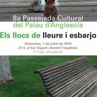 Passejada cultural, Palau Anglesola, Lleida, Els llocs de lleure i esbarjo, juliol, familia, infants, Surtdecasa Ponent