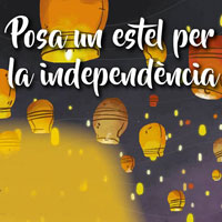 Posa un estel per la independència - Amposta 2016
