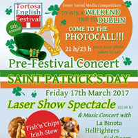 Pre-Festival Concert Saint Patrick's Day - Tortosa English Festival 2017
