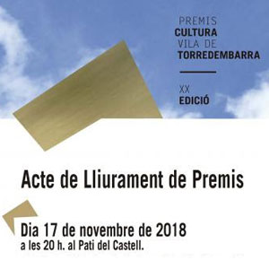 XX Premis Cultura Vila de Torredembarra