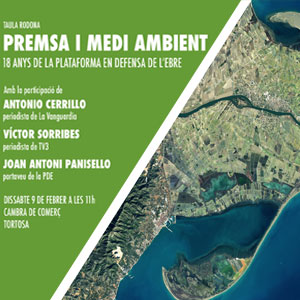 Taula rodona 'Premsa i medi ambient' - Tortosa 2019