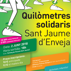 II Cursa solidària per la cistinosi - Sant Jaume d’Enveja 2018