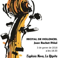 Concert de violoncel de Joan Rochet Piñol