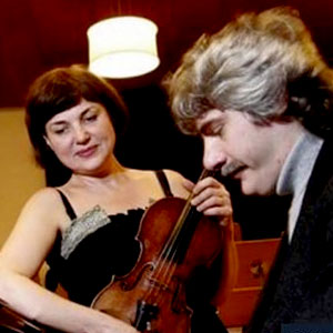 Salut d’amour amb Ala Voronkova violí i Guerassim Voronkov al piano