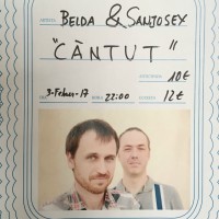 Carles Sanjosé, Carles Belda, concert, música, febrer, Teatre de Cal Eril, Guissona, 2017, Surtdecasa Ponent