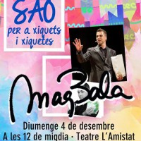 espectacle, màgia, mag, Mag Bala, Mollerussa, Saó de Ponent, desembre, 2016, Surtdecasa Ponent