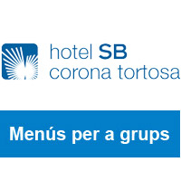 Hotel SB Corona Tortosa - Menús per a grups