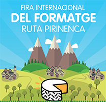 Fragment del cartell de la Fira Internacional del Formatge