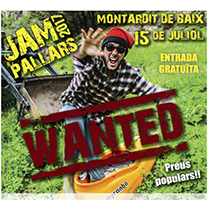 Fragment del cartell de la Festa Major de Montardit de Baix